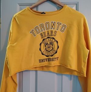 Toronto bears crop top